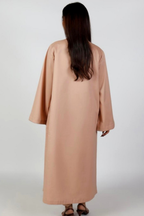 Coffee Brown Pure Cotton Cambric Co-ord Set Summer Solids